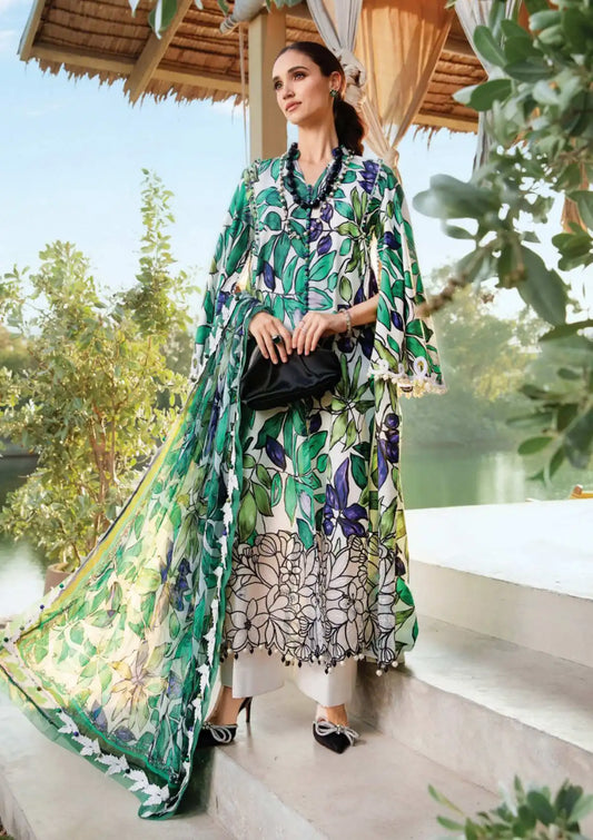 Maria B Embroidered Suits Unstitched 3 Piece