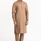 GulAhmed Unstitched Light Brown Washing Wear Kurta Shalwar