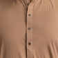GulAhmed Unstitched Light Brown Washing Wear Kurta Shalwar