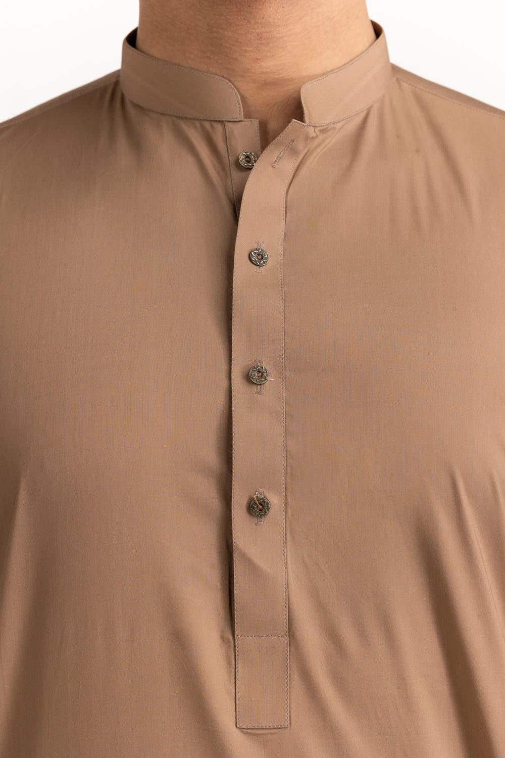 GulAhmed Unstitched Light Brown Washing Wear Kurta Shalwar