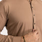GulAhmed Unstitched Light Brown Washing Wear Kurta Shalwar