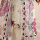 Borer Embroidered Printed Linen Suit with Silk Dupatta