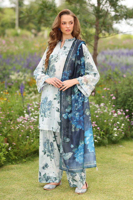Winter 3PC Khaddar Printed Suit