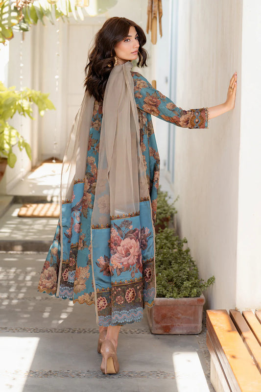 Baroque Embroidered Printed Lawn – Unstitched 3pc Suit