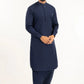 GulAhmed Unstitched Navy Blue Washing Wear Kurta Shalwar