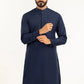 GulAhmed Unstitched Navy Blue Washing Wear Kurta Shalwar