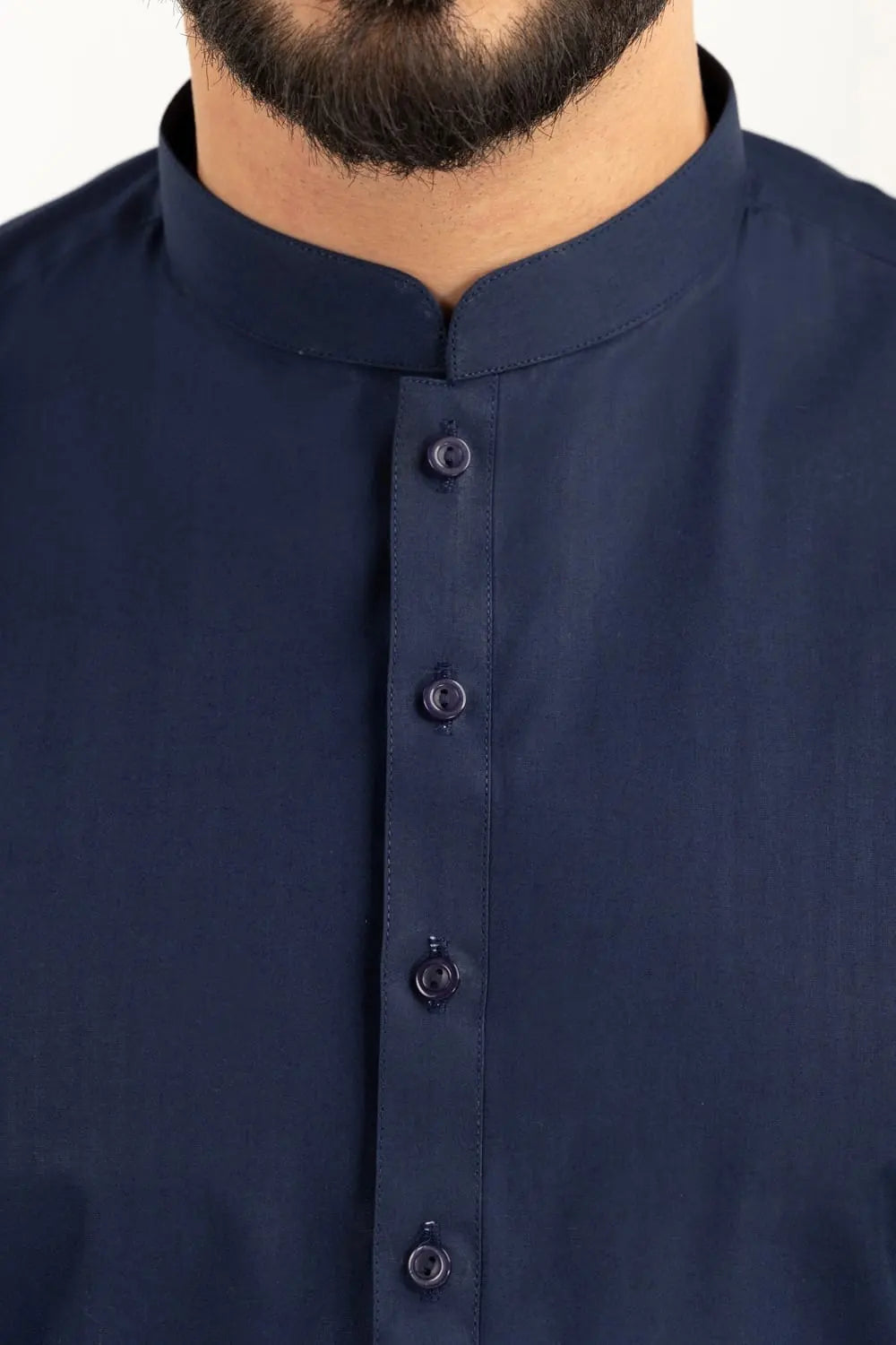 GulAhmed Unstitched Navy Blue Washing Wear Kurta Shalwar