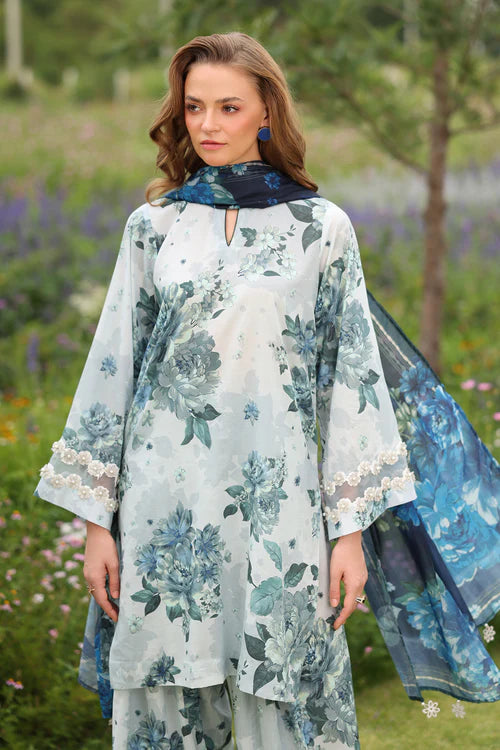 Winter 3PC Khaddar Printed Suit