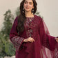 3PC Chikankari Lawn Embroidered Suit – Hania Amer Collection