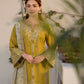 3PC Lawn Embroidered Suit – Qalamkar by Hania Amir