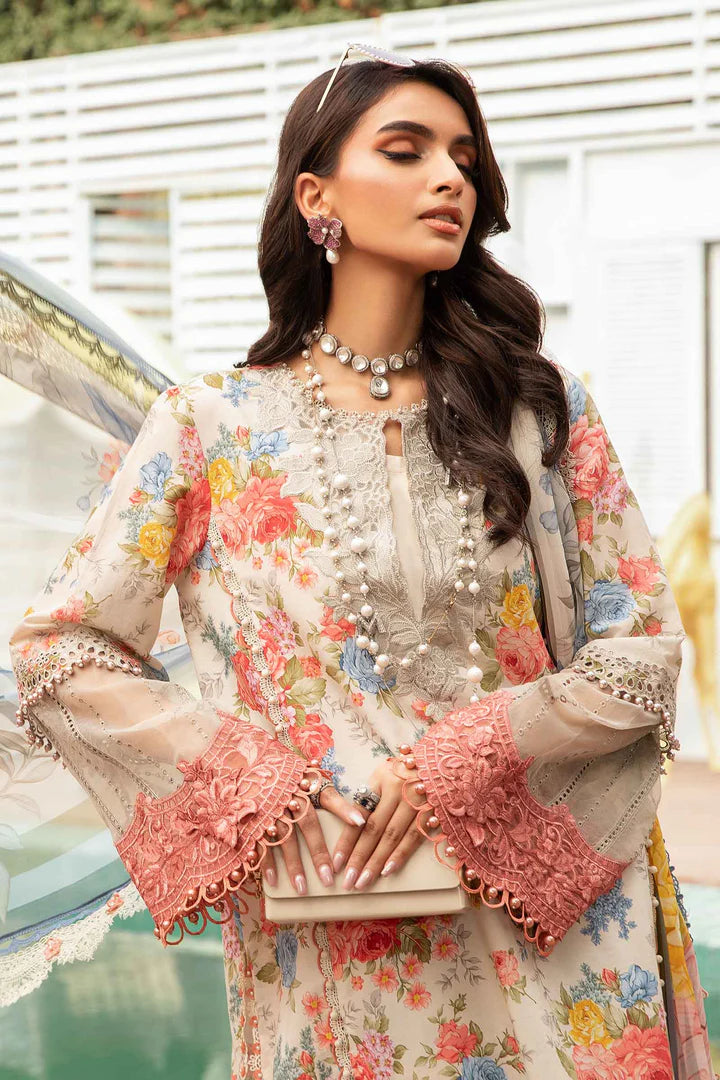 Maria B - 3 Piece Unstitched Printed Suit