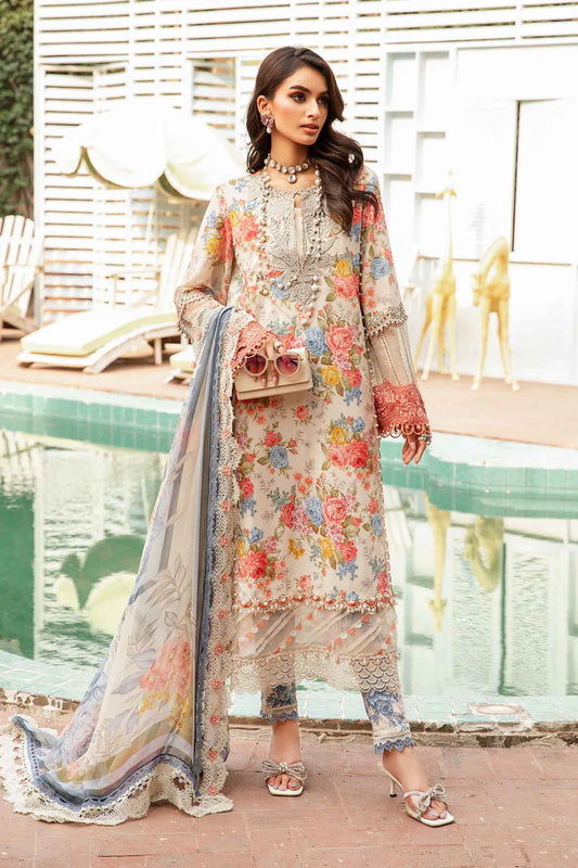 Maria B - 3 Piece Unstitched Printed Suit