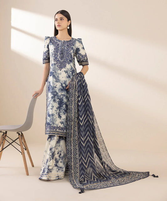 Sapphire Tie & Dye – 3PC Lawn