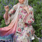 Winter 3PC Khaddar Embroidered Printed Suit