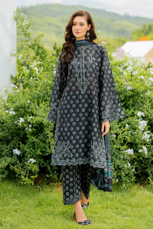 Winter 3PC Khaddar Printed Suit