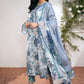 Digital Printed Linen 3-Piece Suit