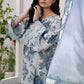 Digital Printed Linen 3-Piece Suit