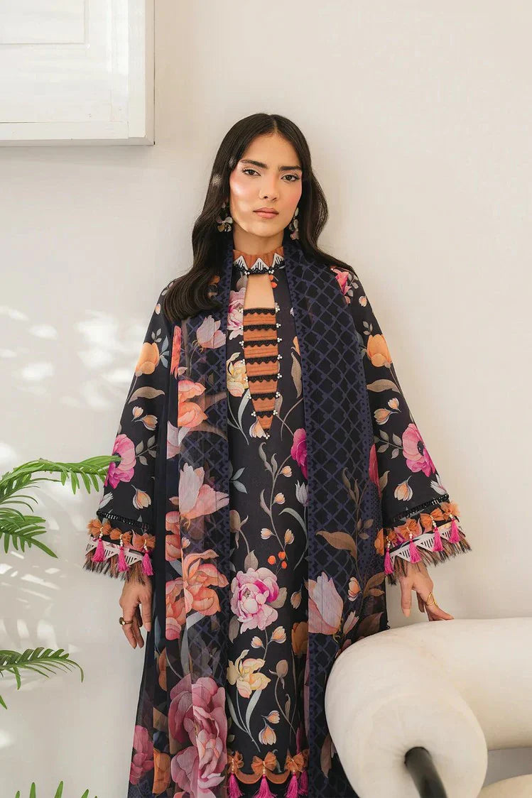 Winter 3PC Khaddar Printed Suit