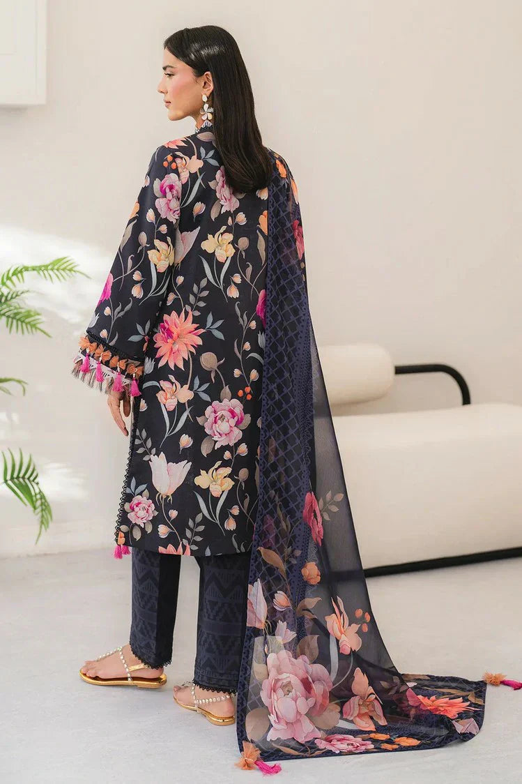 Winter 3PC Khaddar Printed Suit