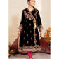 Black 2pc embroidered Kids Suit