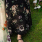 Bloom delicate floral Linen Embroidered 3-Piece