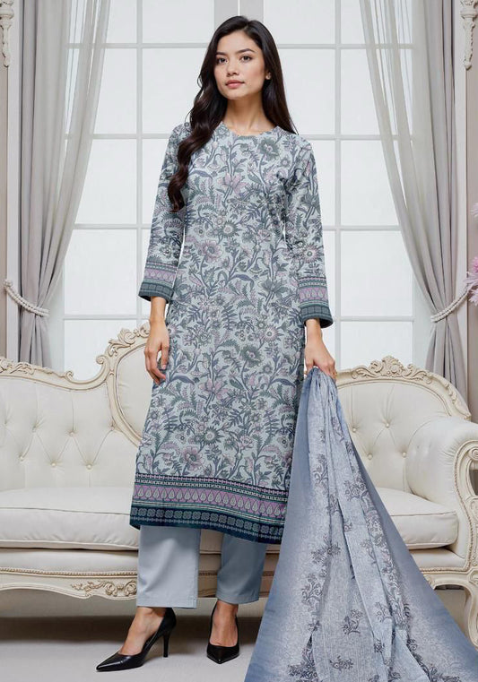 GulAhmed 3PC Printed Lawn Suit – Nextfit Store