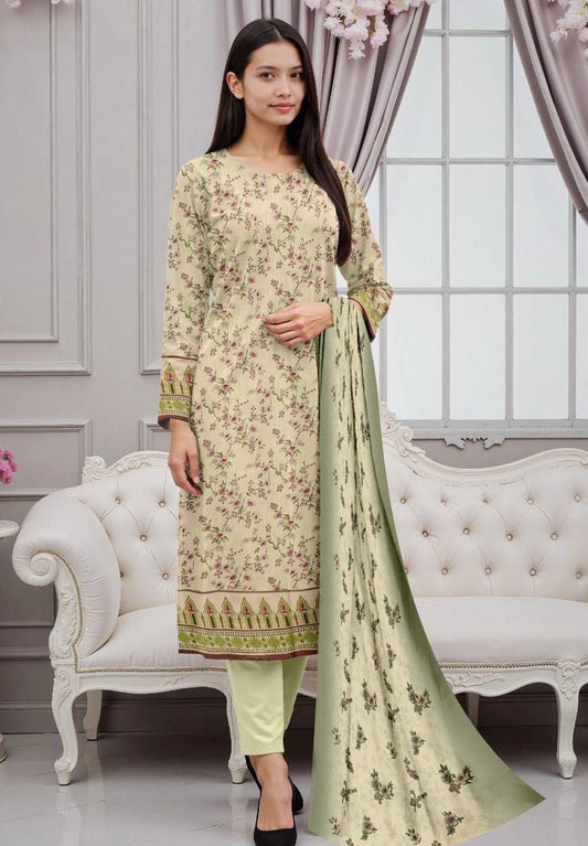 GulAhmed 3PC Printed Lawn Suit