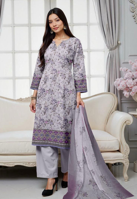 GulAhmed 3PC Printed Lawn Suit