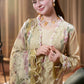 Jade X Hania Aamir 3PC Lawn Embroidered Suit with Chiffon Printed Dupatta