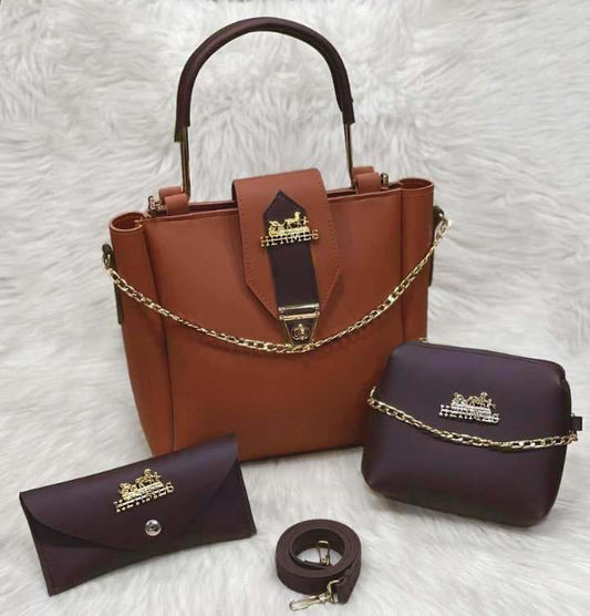 3-Piece Elegant Big Bag Set