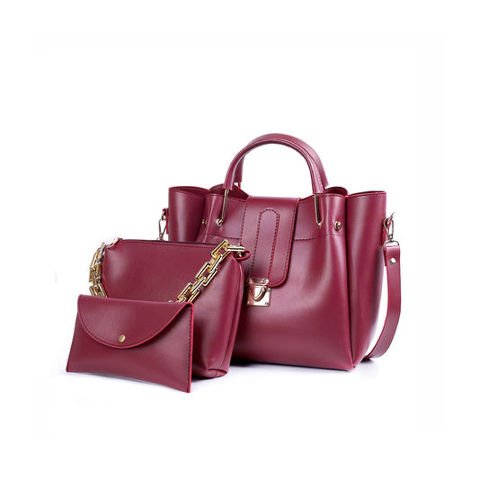 3-Piece Elegant Girls' Bag Set