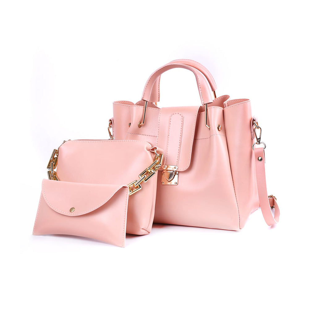 3-Piece Elegant Girls' Bag Set