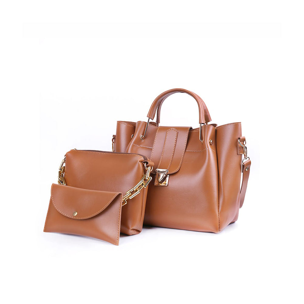 3-Piece Elegant Girls' Bag Set