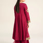 3 Piece Embroidered Linen Suit
