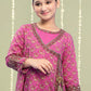 3 Piece Printed Linen Suit