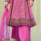 3 Piece Printed Linen Suit