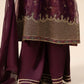 3 Piece Embroidered Cotton Net Suit
