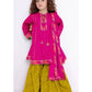 Barbie 3pc Kids Embroidered Dress