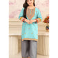 2 Pcs Girl’s Embroidered Suit