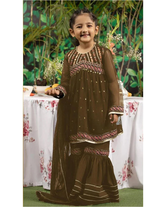 Abeer Kids Embroidered Suit