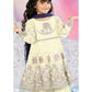 Elegant Kids Girls Embroidered Suit