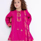 Barbie 3pc Kids Embroidered Dress