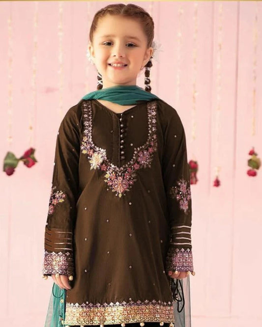Ramla Embroidered 3 pc