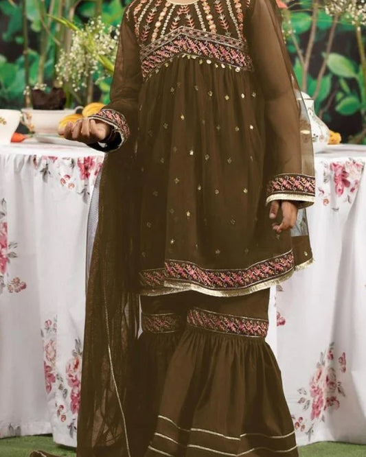 Abeer Kids Embroidered Suit