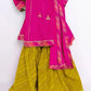 Barbie 3pc Kids Embroidered Dress