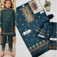 Yarn Dyed 3pc Kids Embroidered Suit