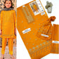 Kids Embroidered Linen Suit
