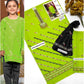 Green Kids Embroidered Suit