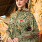 Maria B - Garden Green - Chikankari 3pc Printed Lawn