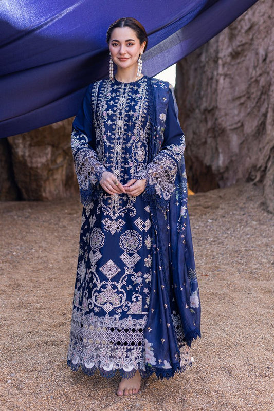 Qalamkar Luxury Embroidered Lawn 3-Piece – Nextfit Store